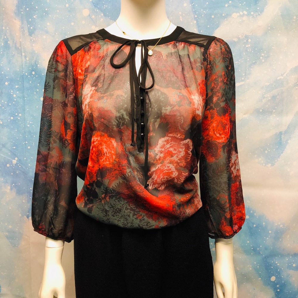 LILY ROSE FLORAL SHIRT - Picture 2 of 14